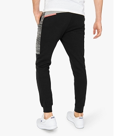 pantalon de jogging homme coupe slim - kappa noirA282701_3