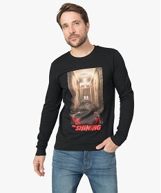 sweat homme imprime - the shining grisA290001_1