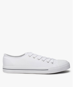 GEMO Tennis homme dessus textile recyclé - Les Supaires blanc chine