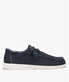 GEMO Tennis homme en toile style chaussures bateau bleu chine
