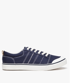 GEMO Tennis homme en toile unie à bout renforcé bleu chine