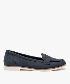 GEMO Mocassins femme à semelle esprit bateau 2624