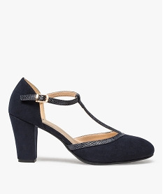 escarpins femme a bride coup de pied bleu escarpinsA359701_1