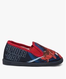 GEMO Chaussons à élastiques - Spider Man Bleu