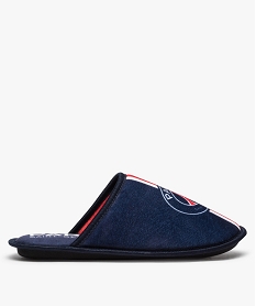 chaussons homme mules en velours paris saint germain bleuA368601_1