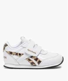 GEMO Baskets fille avec empiècement fantaisie - Reebok blanc standard