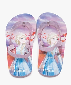 tongs fille a paillettes - la reine des neiges ii violetA373201_1