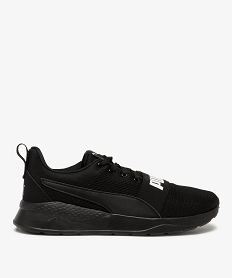 GEMO Baskets homme unies en mesh - Puma Wired Noir