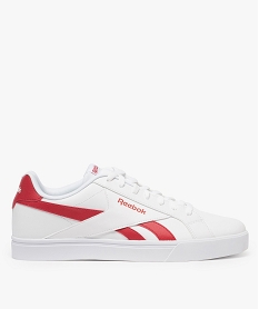 GEMO Baskets homme dessus cuir - Reebok Complete Low Blanc