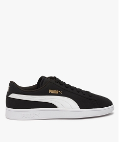 baskets homme a lacets - puma smash buk noirA379101_1