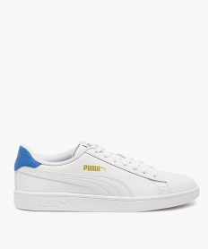 GEMO Baskets homme à lacets - Puma Smash Blanc