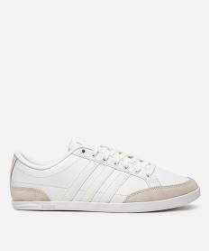 GEMO Baskets homme bicolores à lacets - Adidas Caflaire Blanc