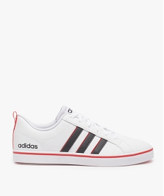 GEMO Baskets homme bicolores à lacets - Adidas VS Pace blanc chine