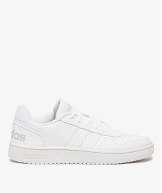 GEMO Basket homme style retro à lacets – Adidas Hoops 2.0 Blanc