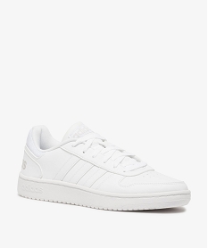 basket homme style retro a lacets - adidas hoops 2.0 blancA379901_2