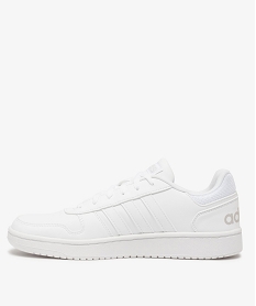 basket homme style retro a lacets - adidas hoops 2.0 blancA379901_3