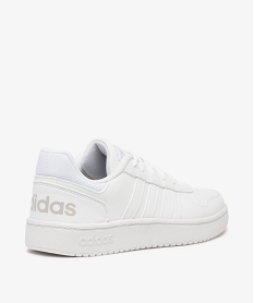basket homme style retro a lacets - adidas hoops 2.0 blancA379901_4
