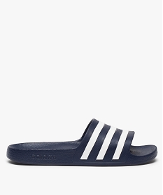 GEMO Claquettes homme à bandeau bicolores - Adidas Bleu