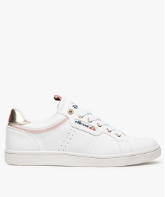 tennis femme unies details metallises - ellesse blanc baskets et tennisA384001_1