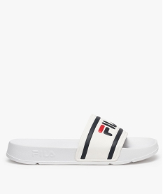 GEMO Claquettes femme à bandeau - Fila Blanc