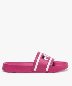 GEMO Mules femme unies à bandeau - Fila Rose