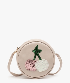 GEMO Sac fille rond à bandoulière Beige