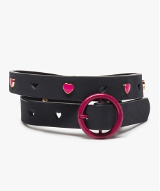 ceinture fille a motifs cours bleuA389501_1