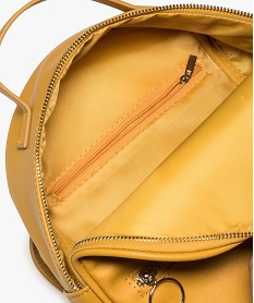 sac a dos femme avec poches zippees jaune sacs a dos et sacs de voyageA398301_3