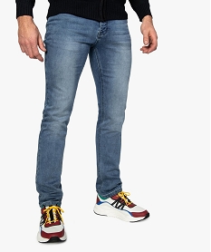 GEMO Jean coupe Regular homme Bleu