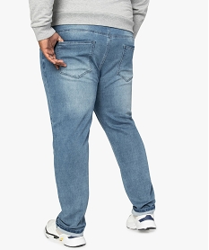 jean homme coupe straight legerement delave bleu jeans straightA415601_3