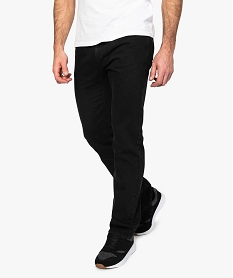 GEMO Jean homme coupe regular taille normale Noir