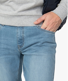jean homme coupe straight en matieres extensible bleu jeansA416901_2