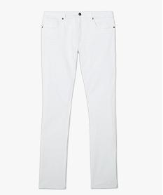 jean homme blanc straight avec du coton bio blanc jeansA417001_4