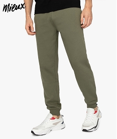 pantalon de jogging homme contenant du coton bio vertA430401_1