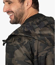 coupe-vent homme a motif camouflage vertA432801_2