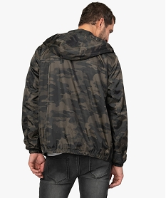 coupe-vent homme a motif camouflage vertA432801_3
