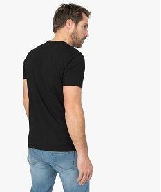 tee-shirt homme avec motif voiture - fast furious noirA443801_3
