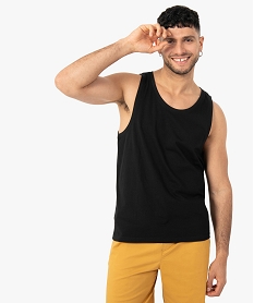GEMO Débardeur homme uni kaki vif