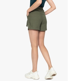 short femme ample vert shortsA449801_3