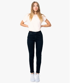 jean femme coupe skinny 5 poches bleuA455001_1