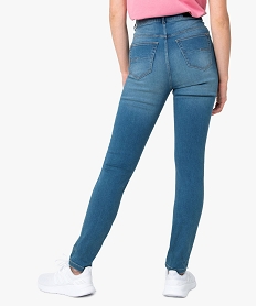 jean femme coupe slim taille haute grisA455301_3