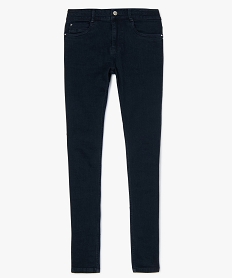 jean femme coupe slim contenant du polyester recycle bleu pantalons jeans et leggingsA455501_4