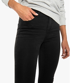 jean femme taille haute coupe skinny en stretch noir pantalons jeans et leggingsA456201_2