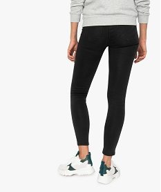 jean femme taille haute coupe skinny en stretch noir pantalons jeans et leggingsA456201_3