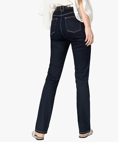 jean femme coupe regular taille normale avec ceinture bleuA456801_3