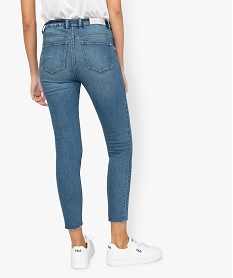 jean femme coupe skinny longueur 78eme bord franc gris pantalons jeans et leggingsA457201_3