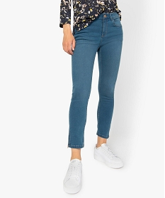 GEMO Jean femme coupe slim 78ème Gris