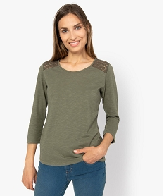 ENSEMBLE KENTUCKY BLUE TEE-SHIRT DUSTY OLIVE 18-