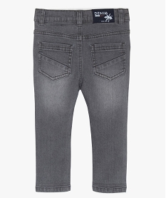 jean bebe garcon slim en coton stretch gris jeansA530801_3