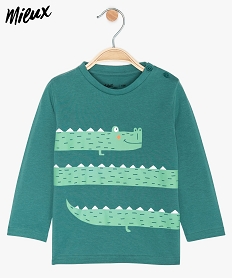 GEMO Tee-shirt bébé garçon imprimé fantaisie 4736